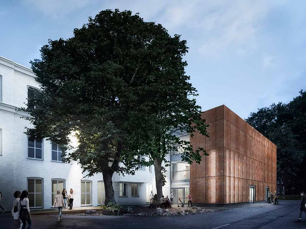 Neubau Halle Goldbekhaus Winterhude