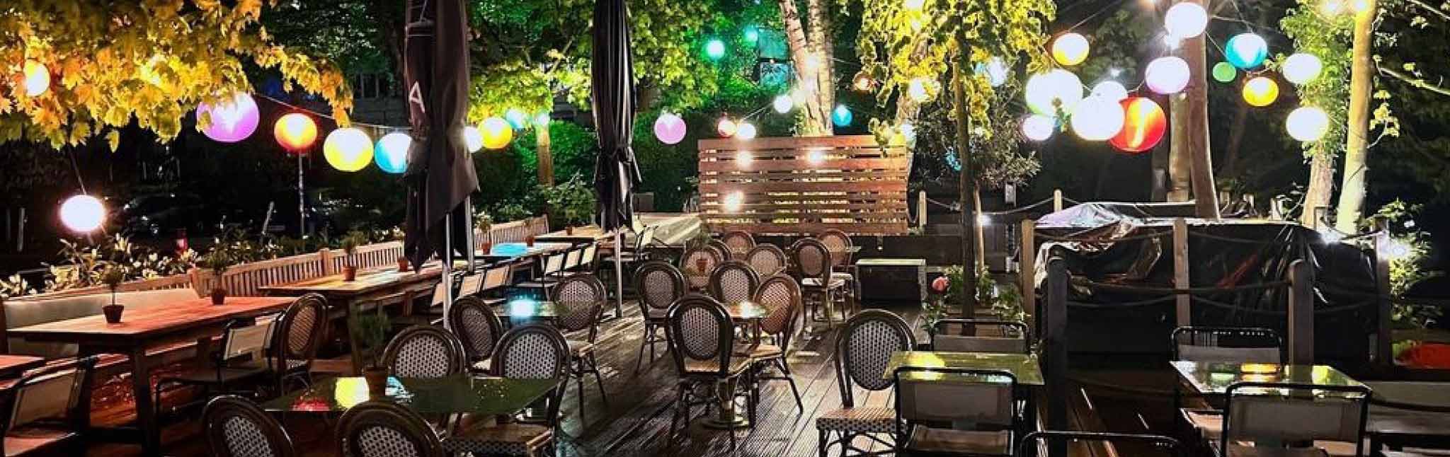 Außenbereich Gastronomie