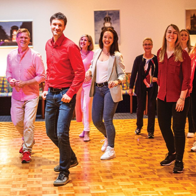 Line Dance im Rahmen vom Kultur inklusiv Festival