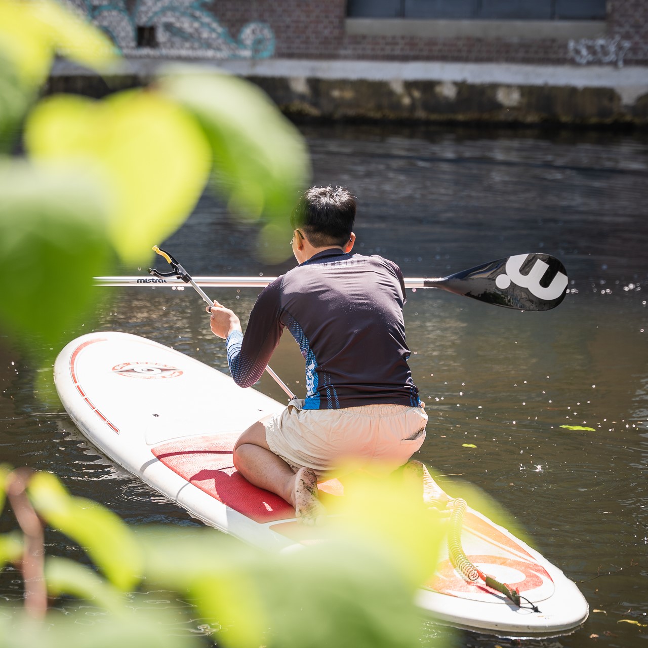 Stand Up Paddling im Goldbekhaus