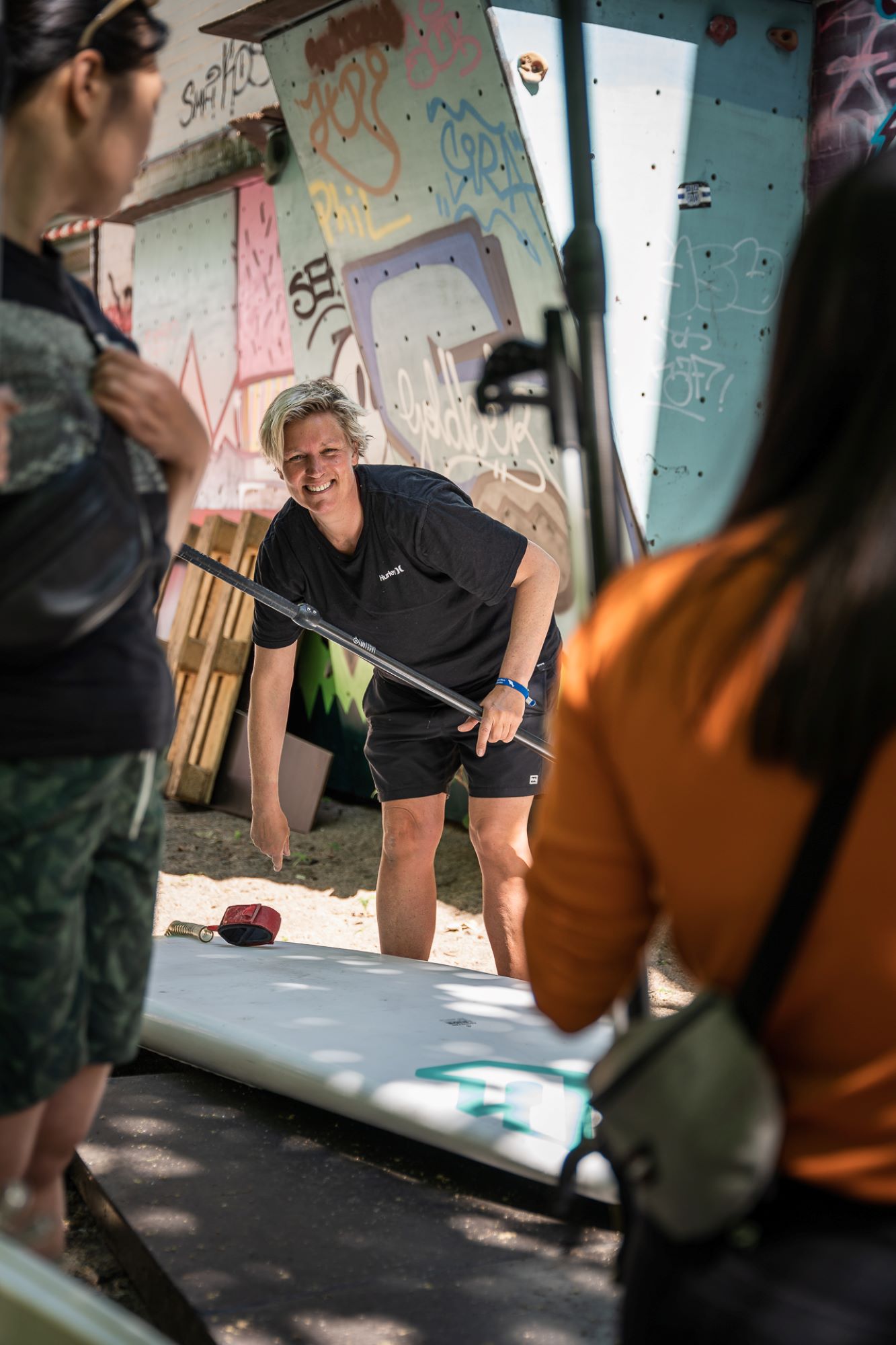 Stand Up Paddling im Goldbekhaus