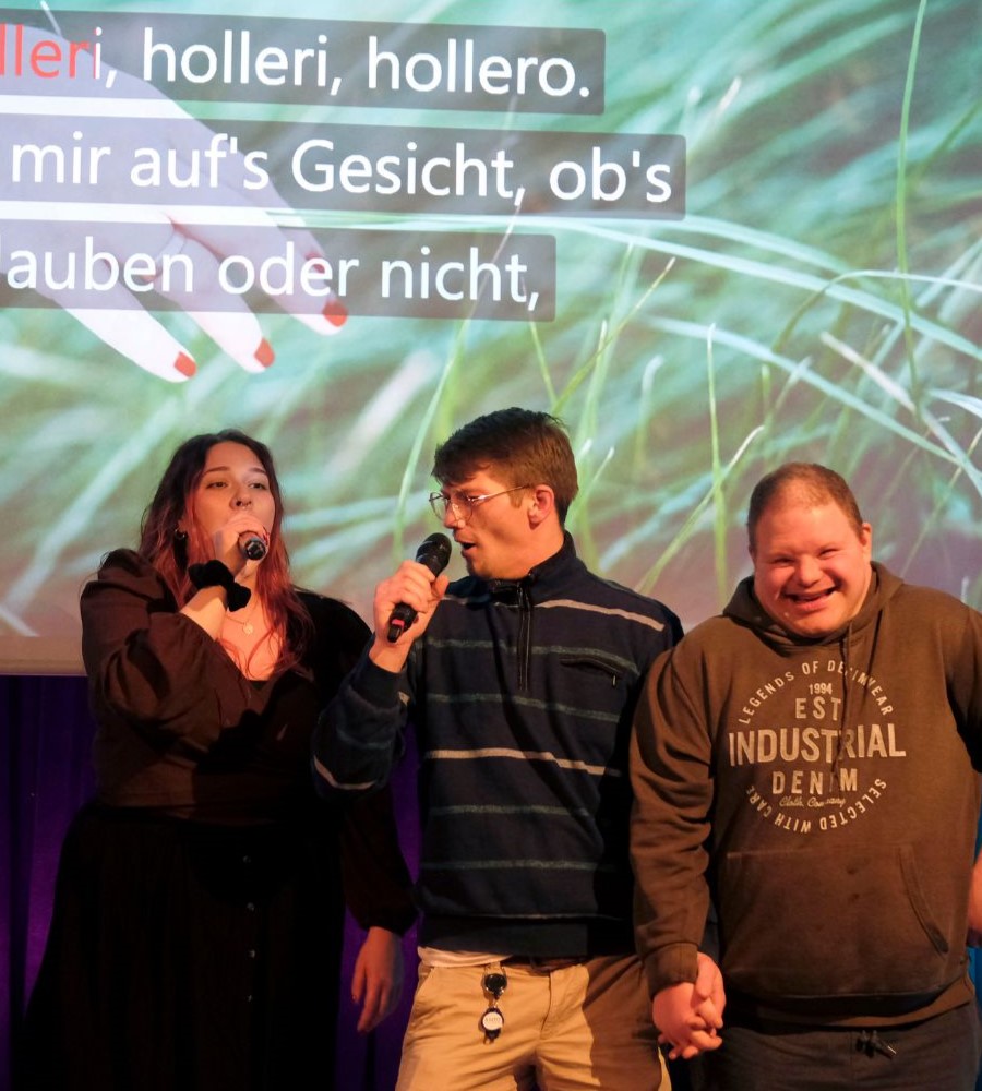 Karaoke mit Herz