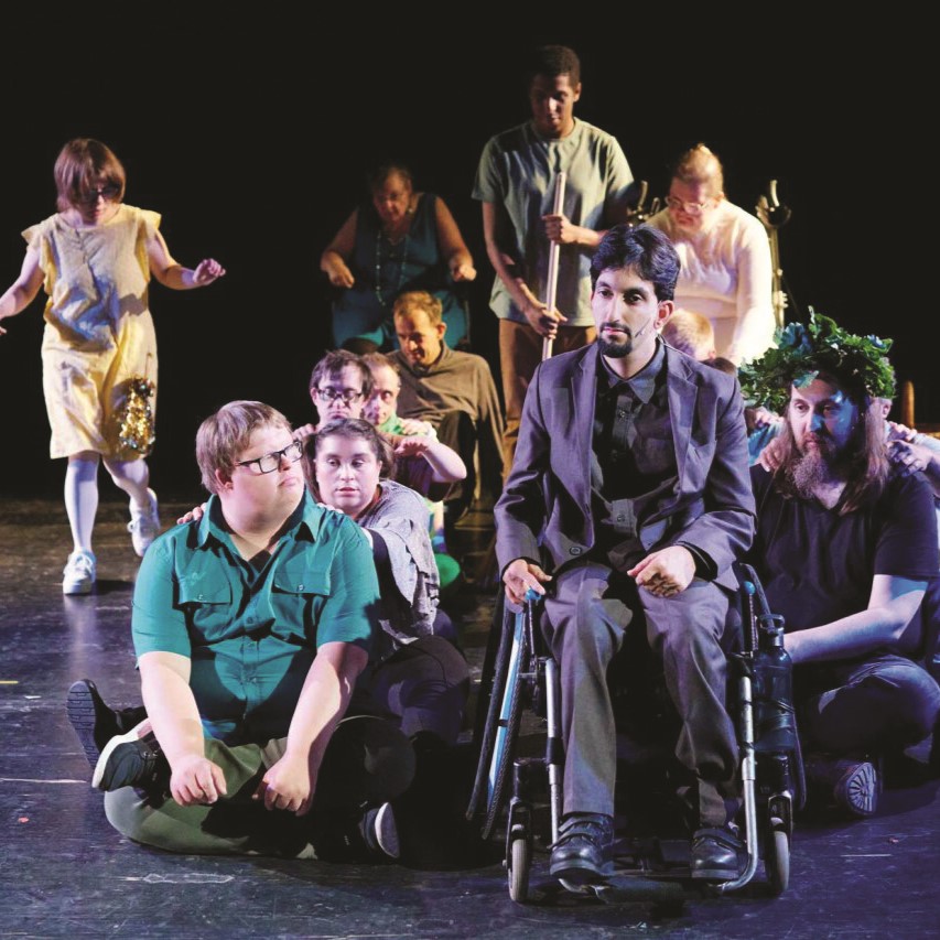 Eisenhans - Das Märchen von der grünen Schlange und der schönen Lilie! – Theater beim Kultur inklusiv Festival